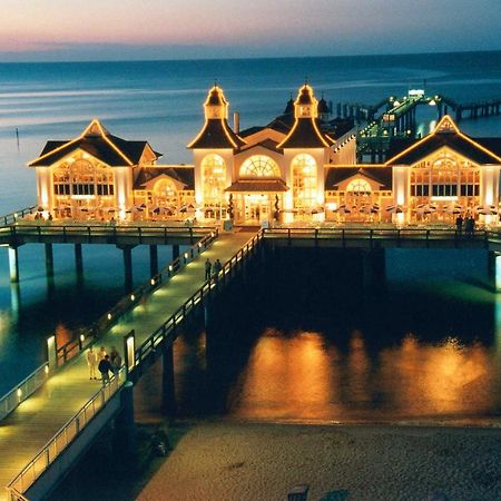 Fewo Mit Balkon Und Strandkorb 03 Sellin Kültér fotó