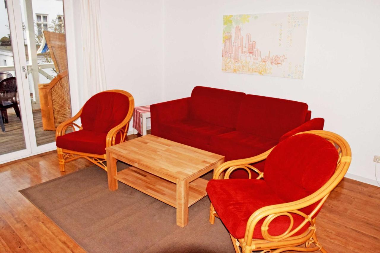 Fewo Mit Balkon Und Strandkorb 03 Sellin Kültér fotó